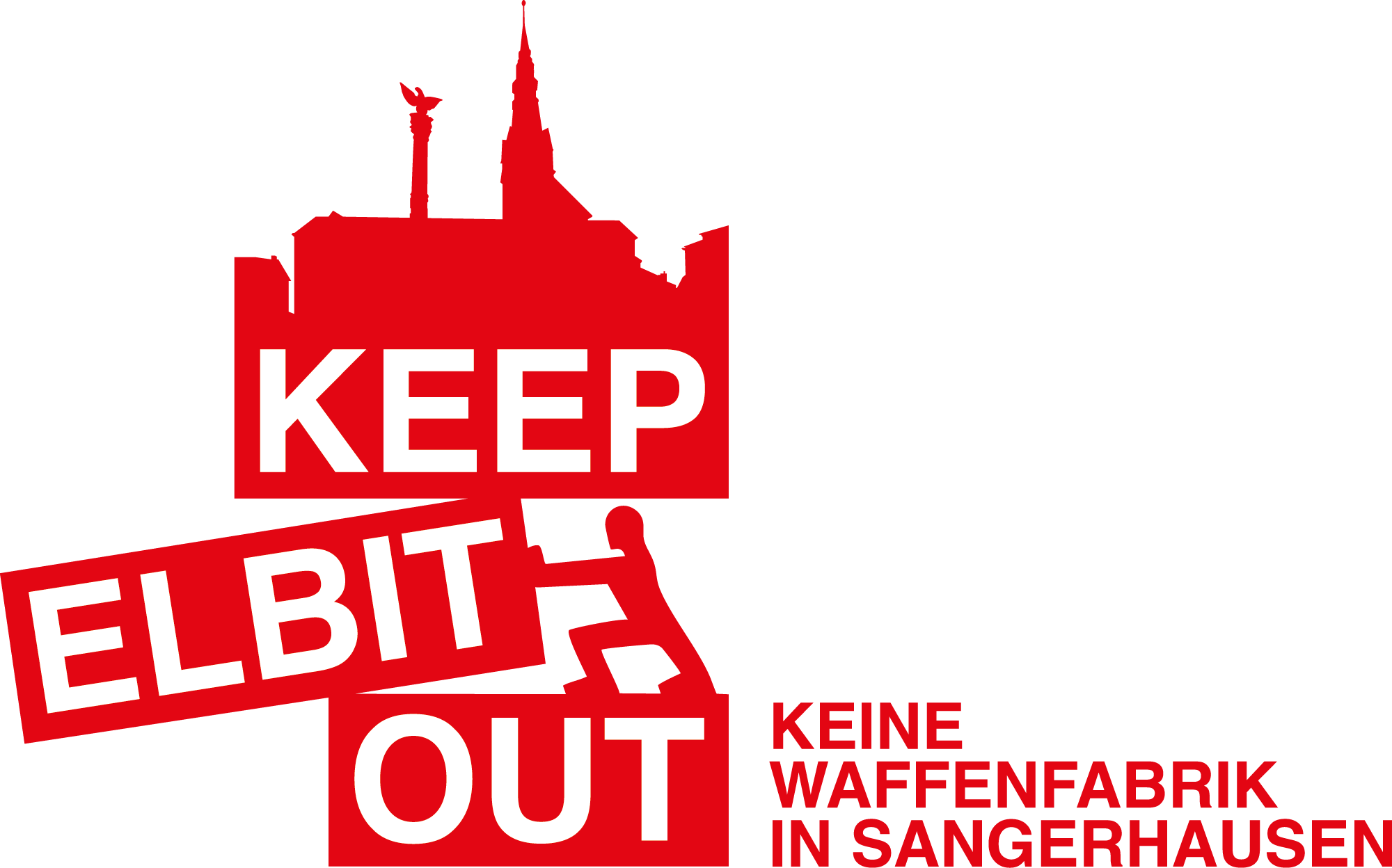 Keep Elbit Out Logo