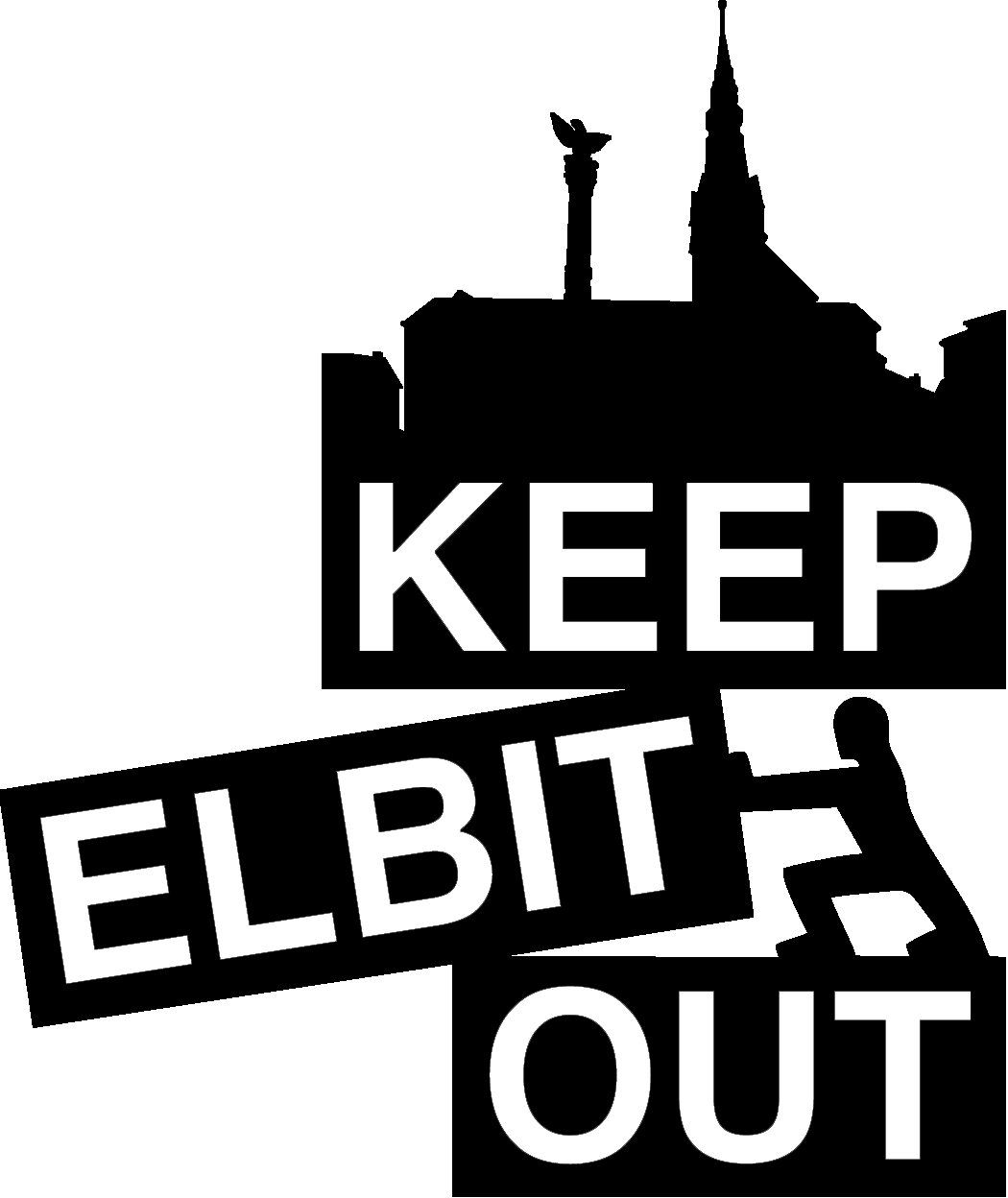 Keep Elbit Out Logo